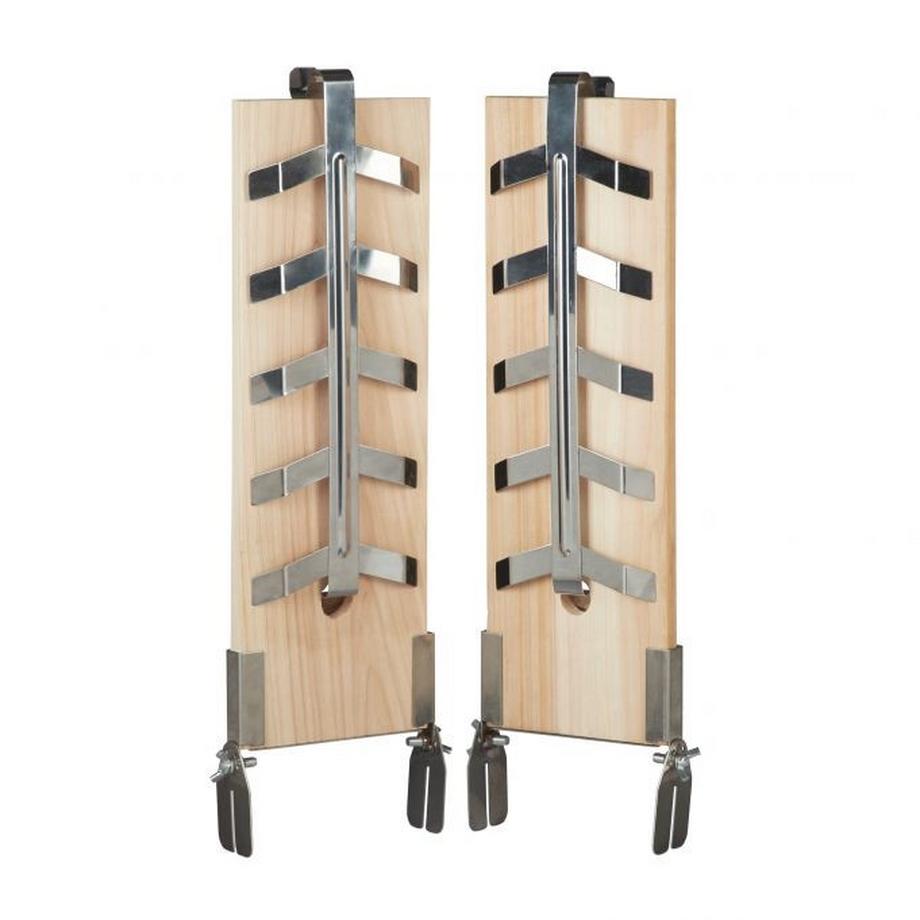 B2X  Grillplanke ganze gegrillte Lachsseite 2er Set 