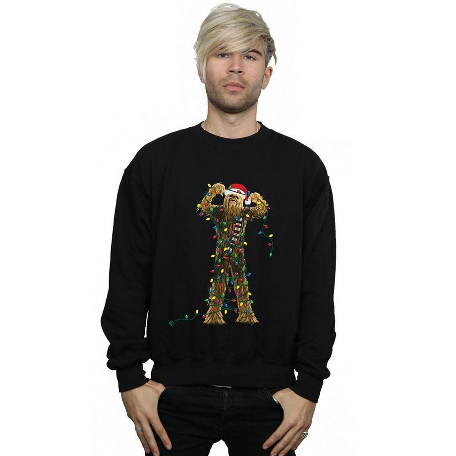 STAR WARS Star Wars Chewbacca Christmas Lights Sweatshirt  