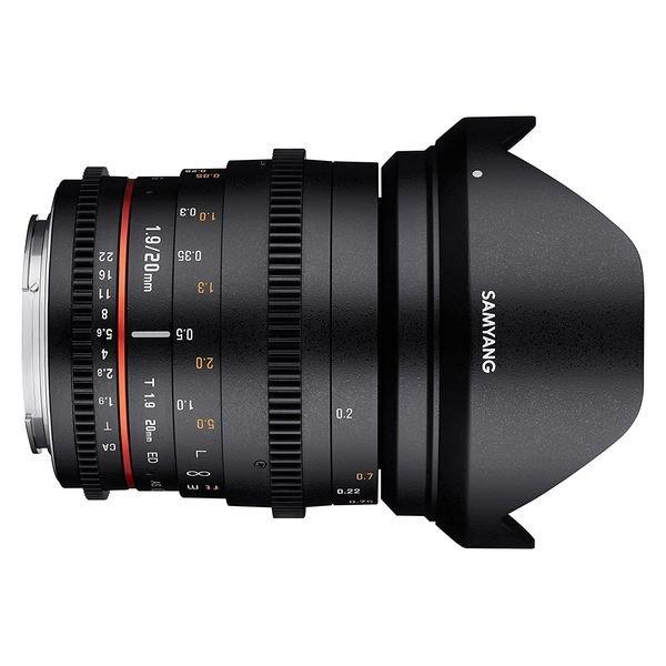 Samyang  Samyang 20 mm T1.9 Ed comme UMC Cine (Sony-E) 