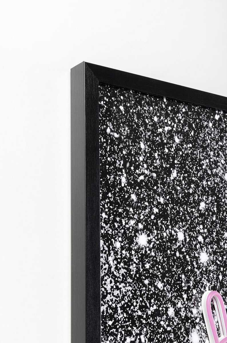 KARE Design Tableau en verre Balloon Dog LED 80x80  