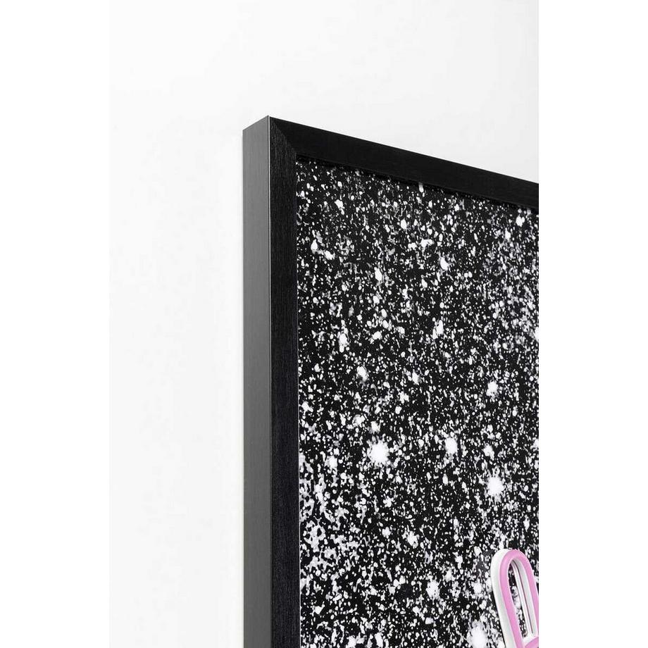 KARE Design Tableau en verre Balloon Dog LED 80x80  