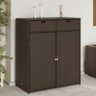 VidaXL Gartenschrank poly-rattan  