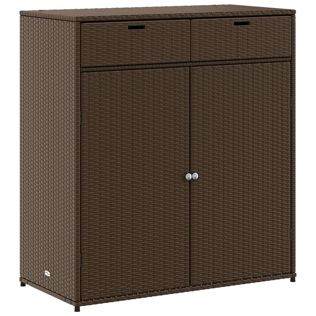 VidaXL Gartenschrank poly-rattan  