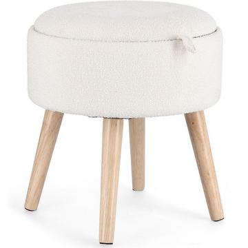 Tabouret Zoya blanc