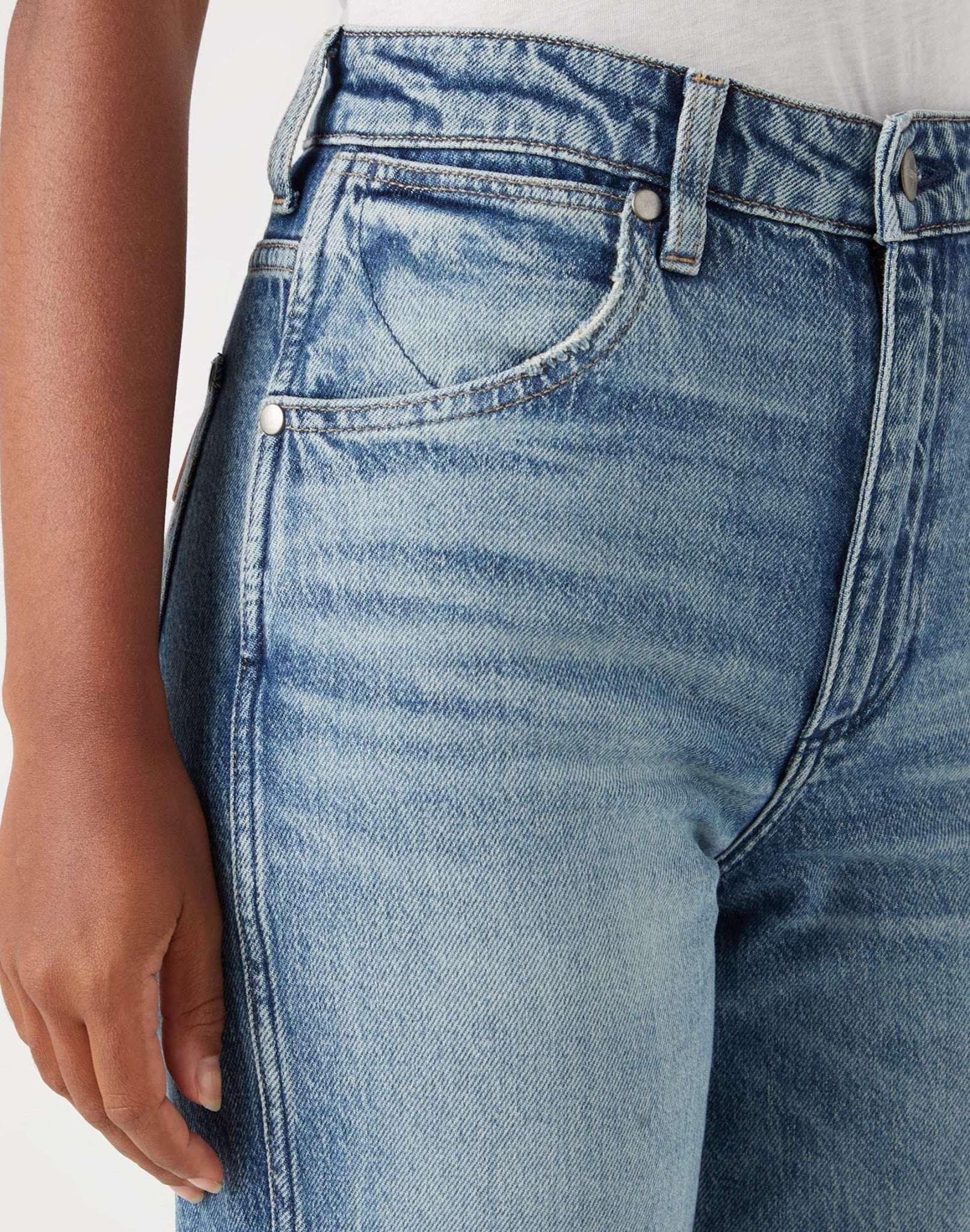 Wrangler  Jeans Straight Leg MOM STRAIGHT 