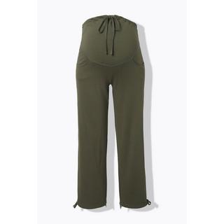 Ulla Popken Bellieva Pantaloni di felpa cintura extra alta cotone biologico  