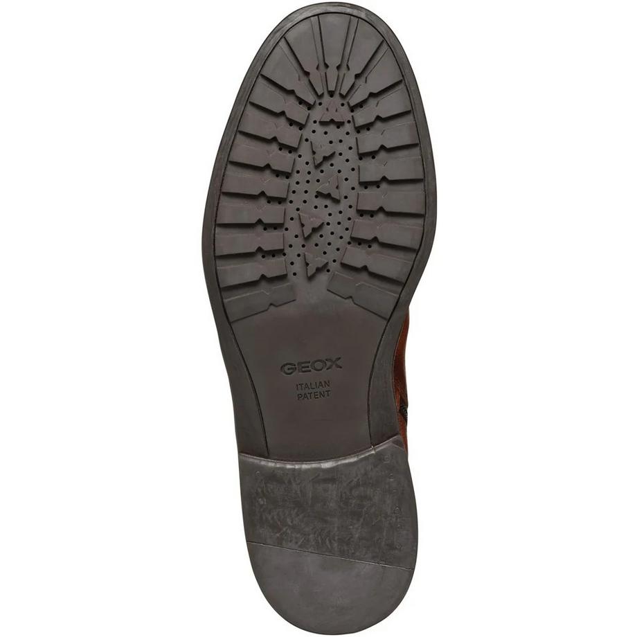 GEOX Tiberio Schnürstiefel Lackleder  