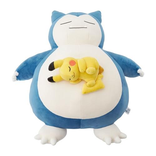 Pokémon  Pokemon Sleep Good Night Snorlax And Pikachu Plush 