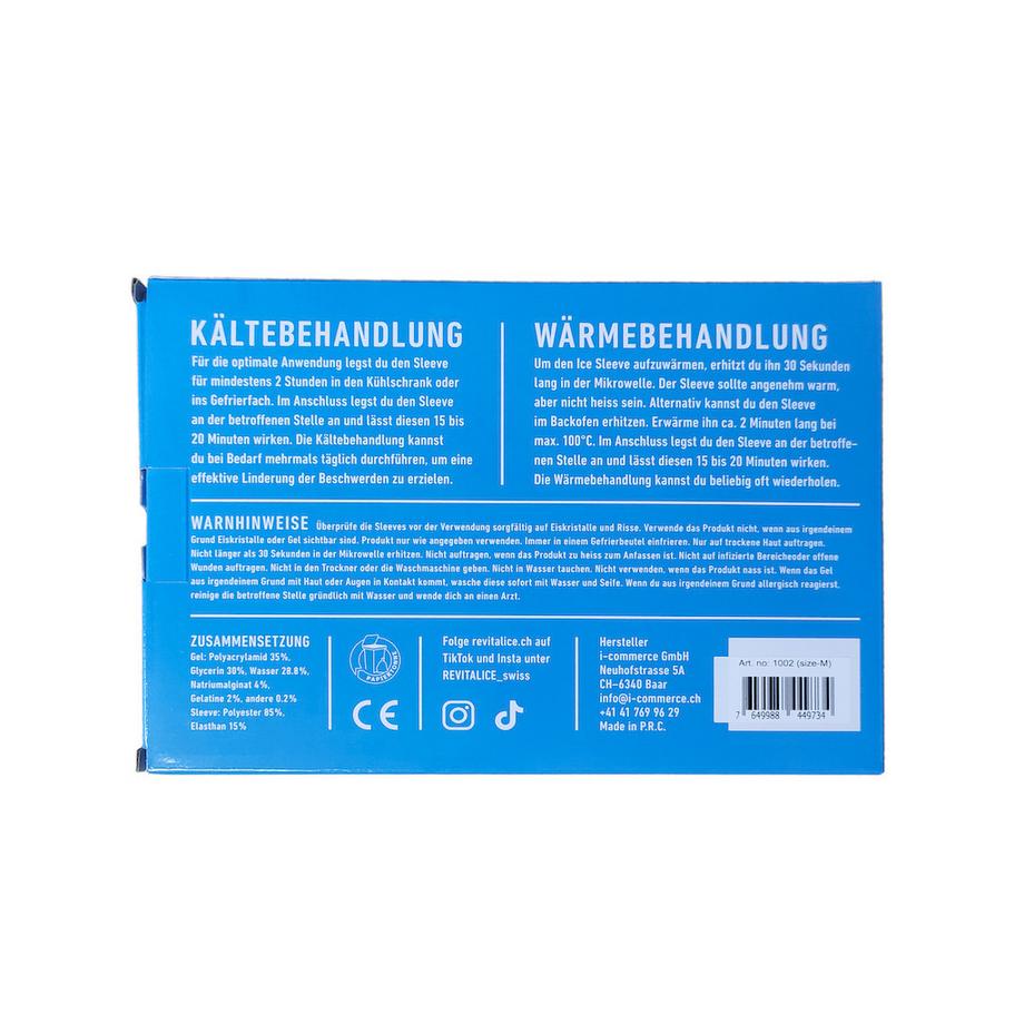 Revitalice  REVITALICE Ice Sleeve, Tragbares Kühlpack, L 