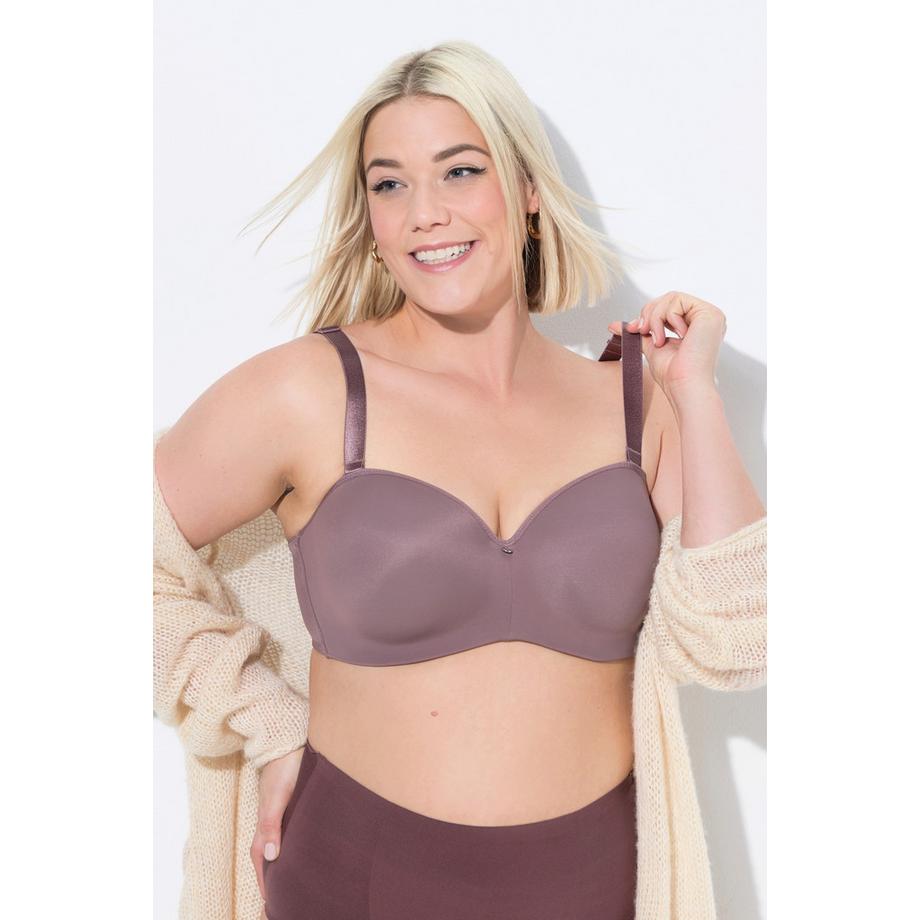 Ulla Popken Reggiseno Multiway Coppe Morbide Spalline Rimovibili  