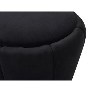 Beliani Pouf en Velours Glamour IRVING  