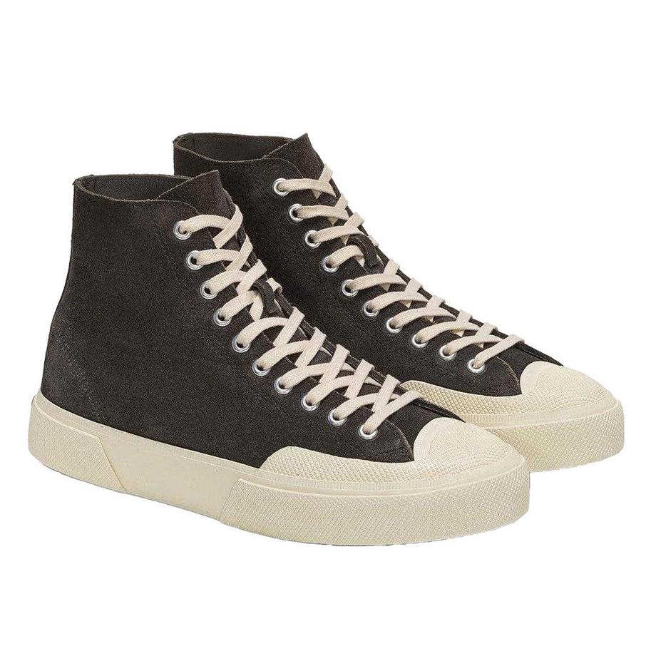 2433 Works Flesh Out High Top Turnschuhe , Wildleder