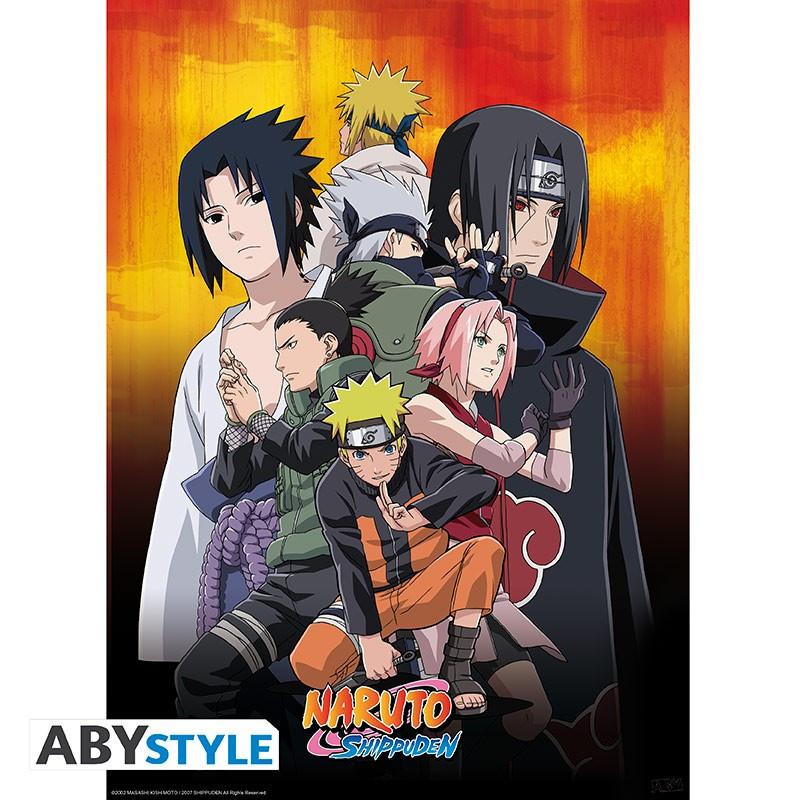 Abystyle  Poster - Set of 2 - Naruto - Ninjas 