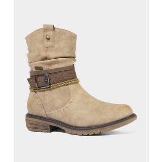 Joe Browns  Stiefeletten mit gewebtem Muster und Schnallenriemen 