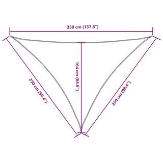 VidaXL Voile solaire  