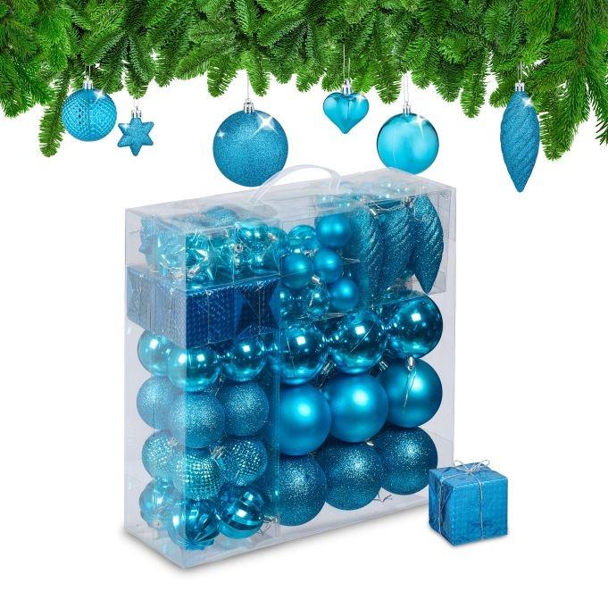 B2X Palline per albero di Natale in set da 110 pz  