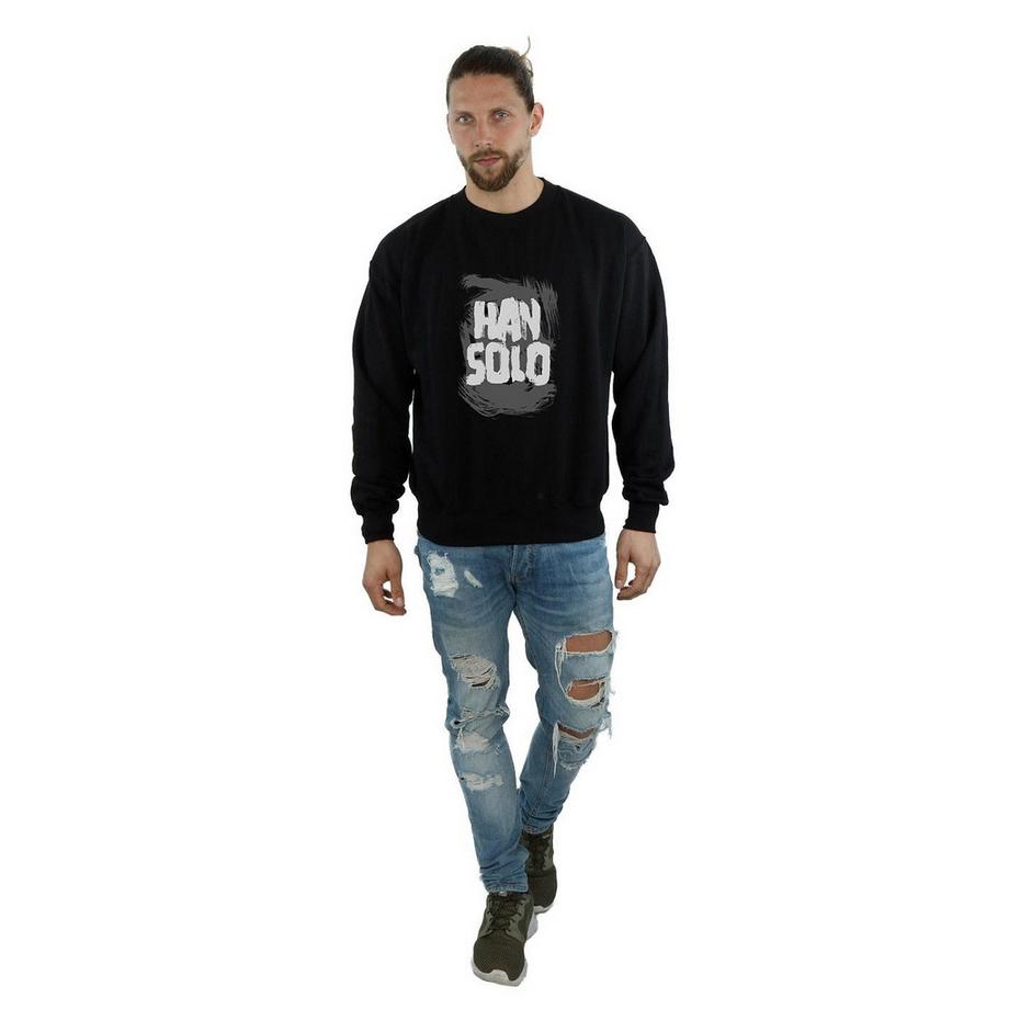 STAR WARS Star Wars Han Solo Brush Stroke Sweatshirt  