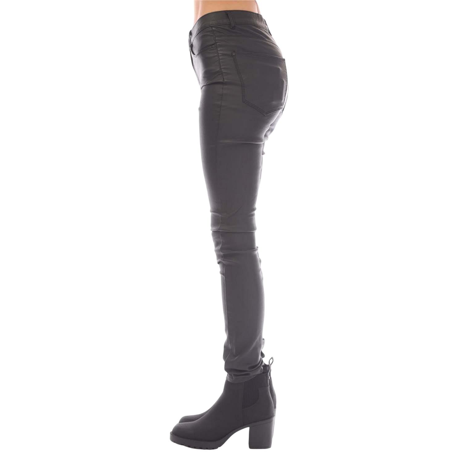 ONLY Anne K Pantalon en tissu Skinny Fit  