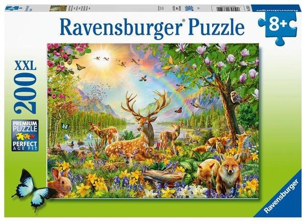 Ravensburger  Ravensburger Kinderpuzzle - 13352 Anmutige Hirschfamilie - 200 Teile Puzzle für Kinder ab 8 Jahren 