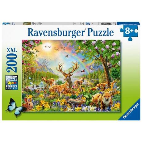 Ravensburger  Ravensburger Kinderpuzzle - 13352 Anmutige Hirschfamilie - 200 Teile Puzzle für Kinder ab 8 Jahren 