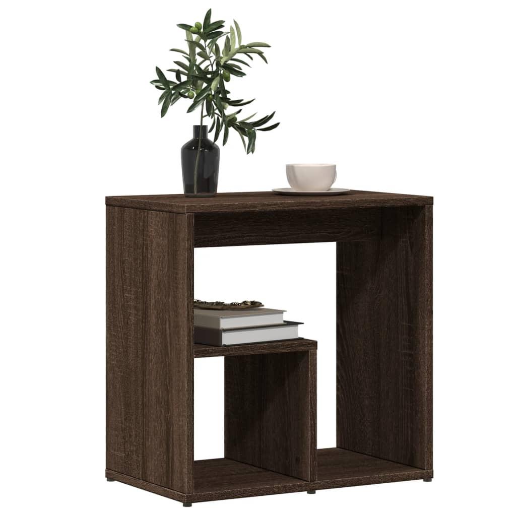 VidaXL Table d'appoint bois d'ingénierie  