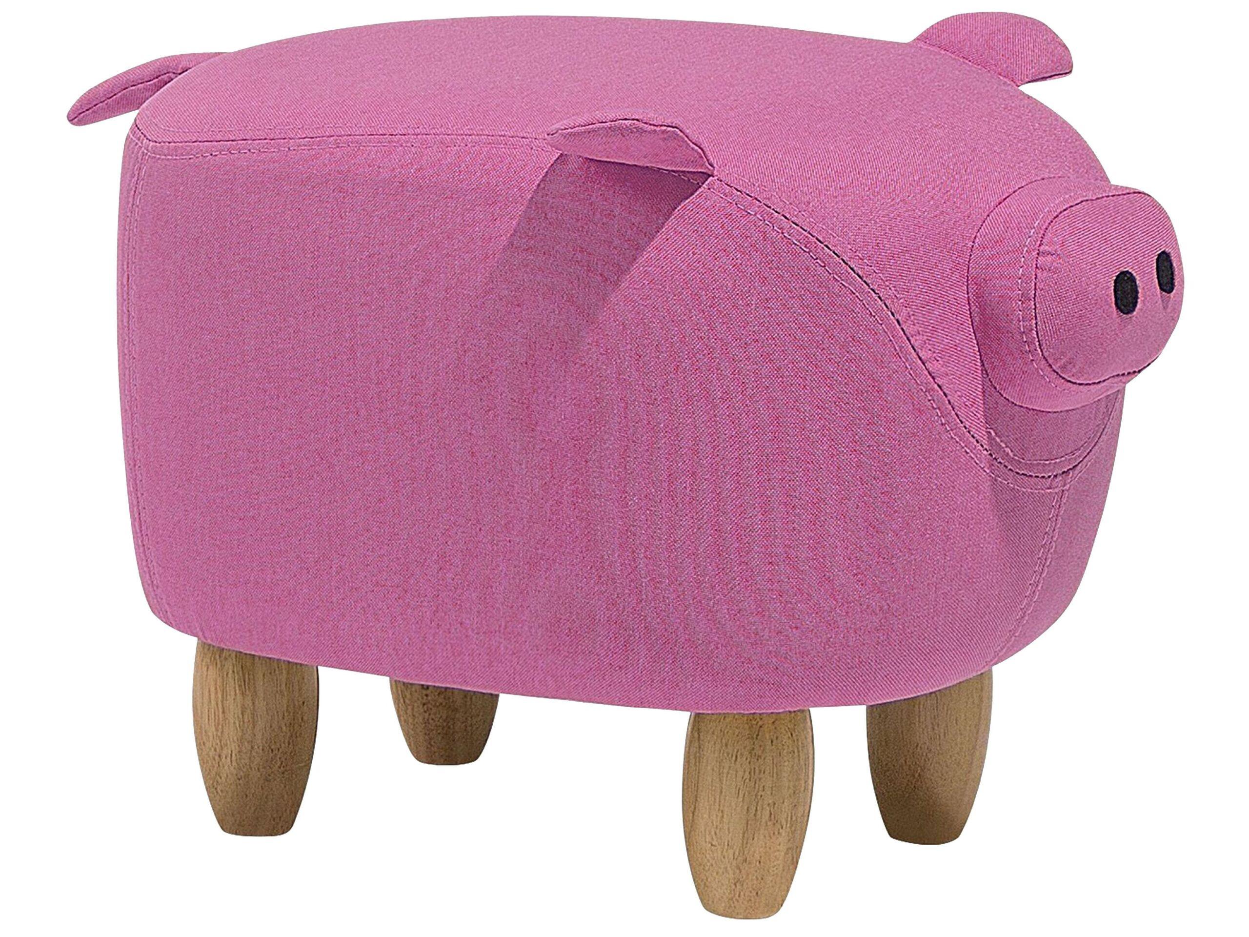 Beliani Sgabello en Poliestere Moderno PIGGY  