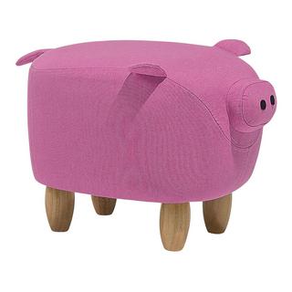 Beliani Hocker aus Polyester Modern PIGGY  