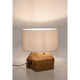 mutoni Lampada da tavolo Lumen bianco  