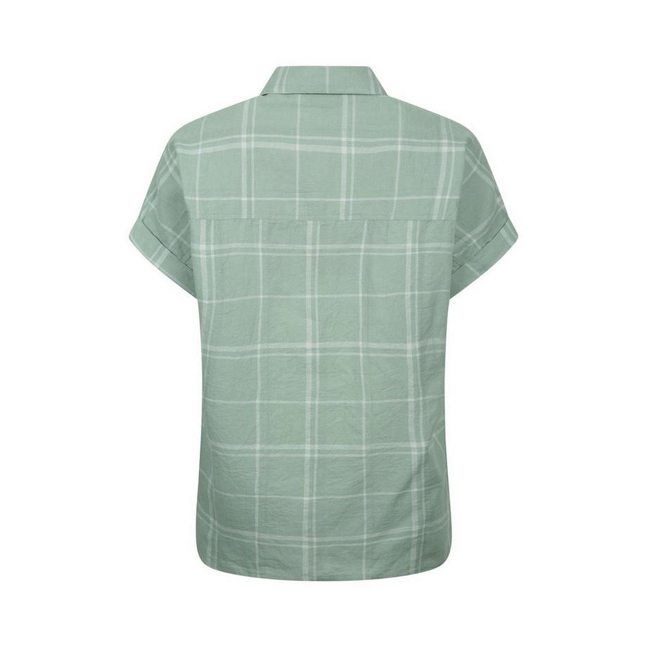 Mountain Warehouse Palm Camicia a Quadri Maniche Corte  