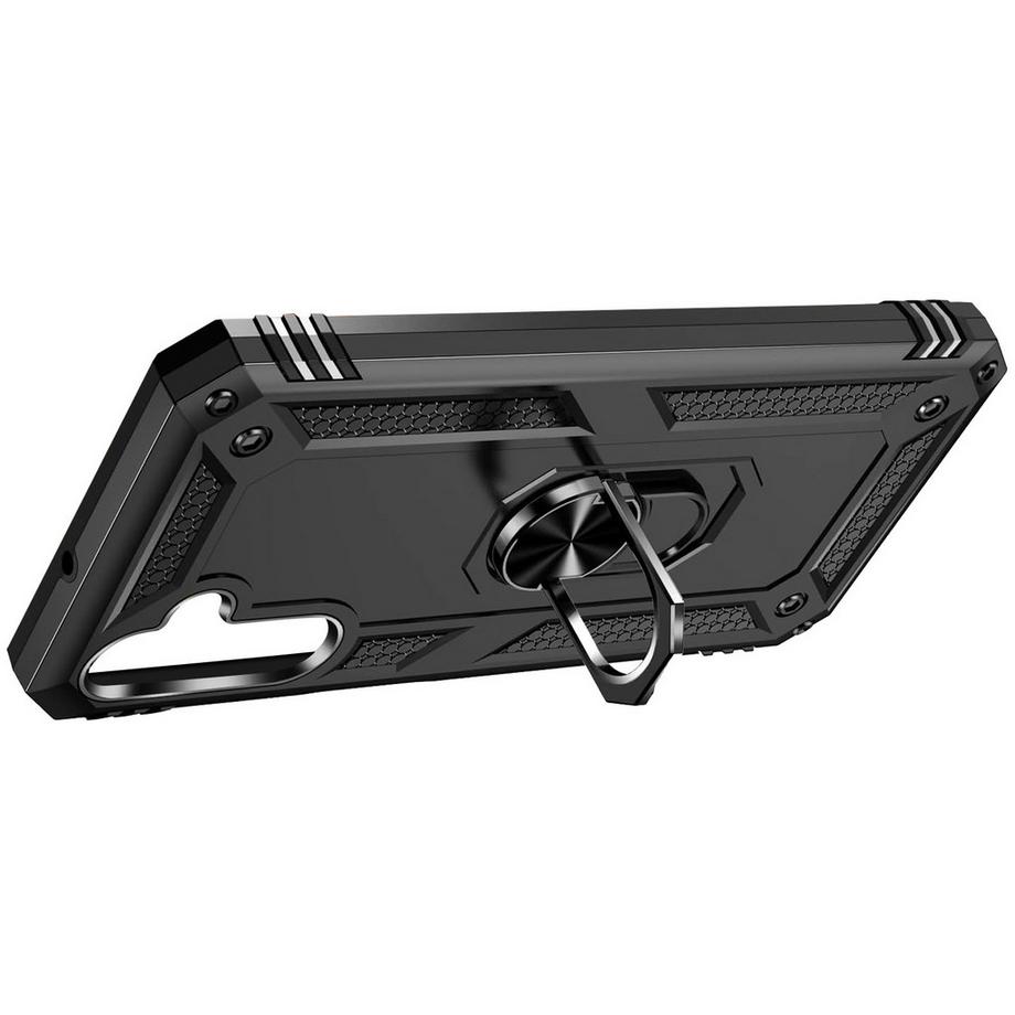 Avizar  Cover anello Samsung Galaxy A05s nera 