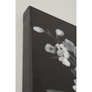 KARE Design Leinwandbild Night Leo in Flower 90x140  