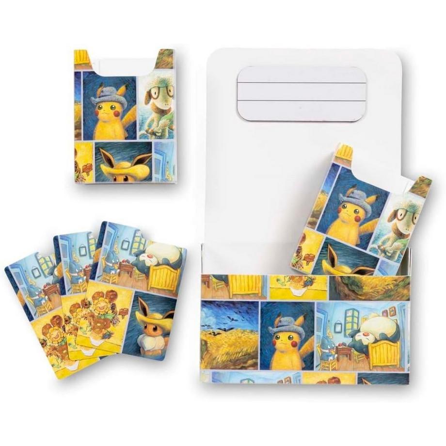 Pokémon  Center × Van Gogh Museum:  Inspired by Paintings from the Van Gogh Museum Amsterdam Double Deck Box 