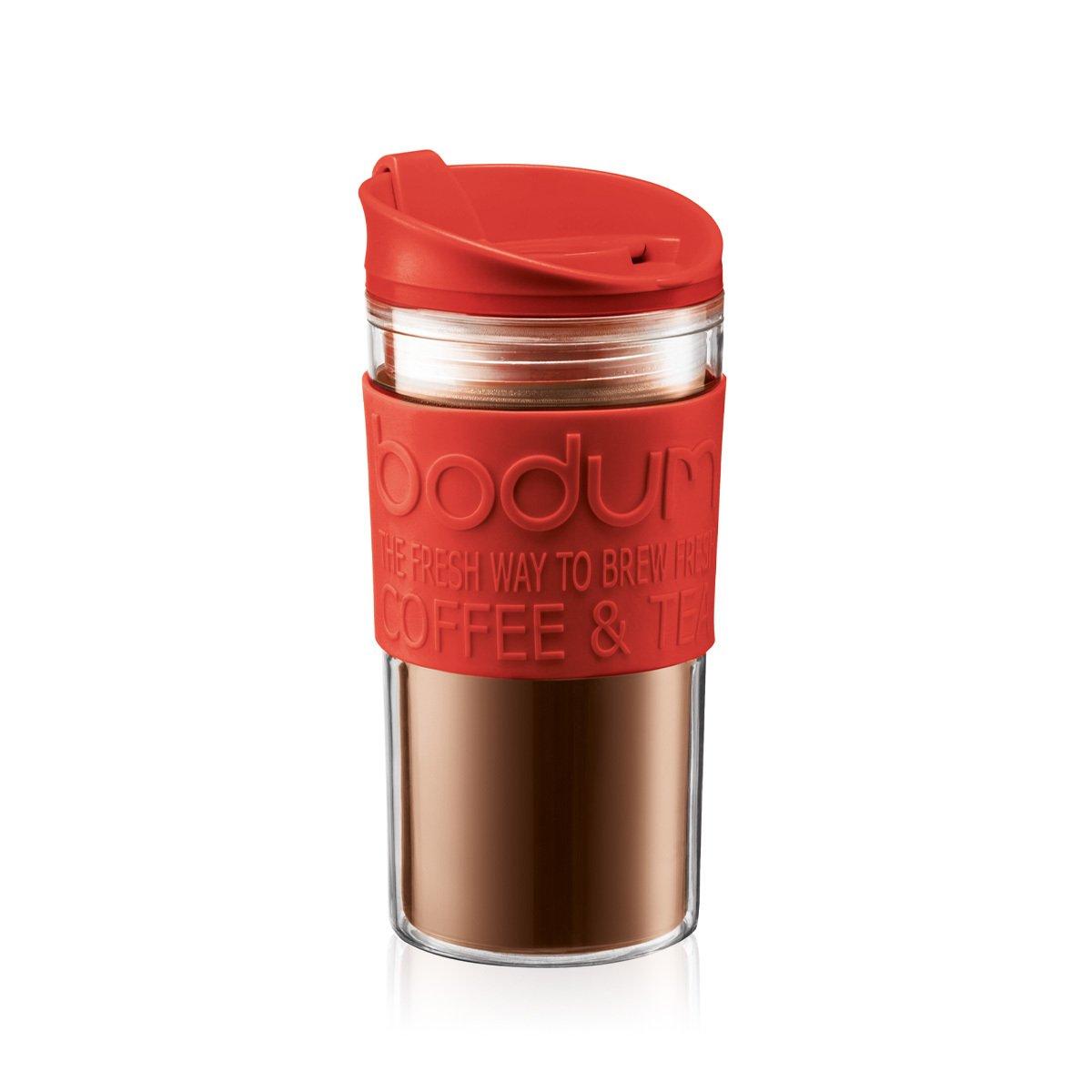 bodum Kaffeebereiter mit extra Deckel TRAVEL PRESS SET  