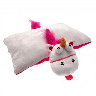 Despicable Me Fluffy Einhorn Falt Zierkissen  