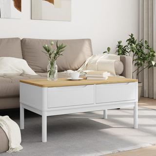 VidaXL Table basse bois de pin  