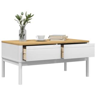 VidaXL Table basse bois de pin  