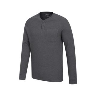 Mountain Warehouse Selby Henley Kragen Langarm T-Shirt  