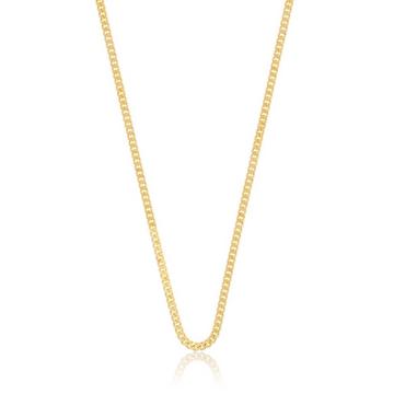Collier Panzer Gelbgold 375, 2.1mm, 50cm