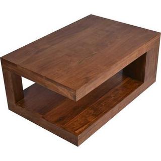 mutoni Table basse acacia naturel 43x30  