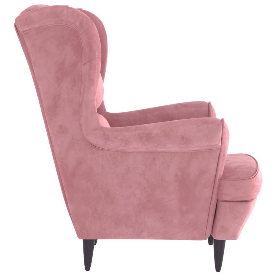 VidaXL Fauteuil velours  