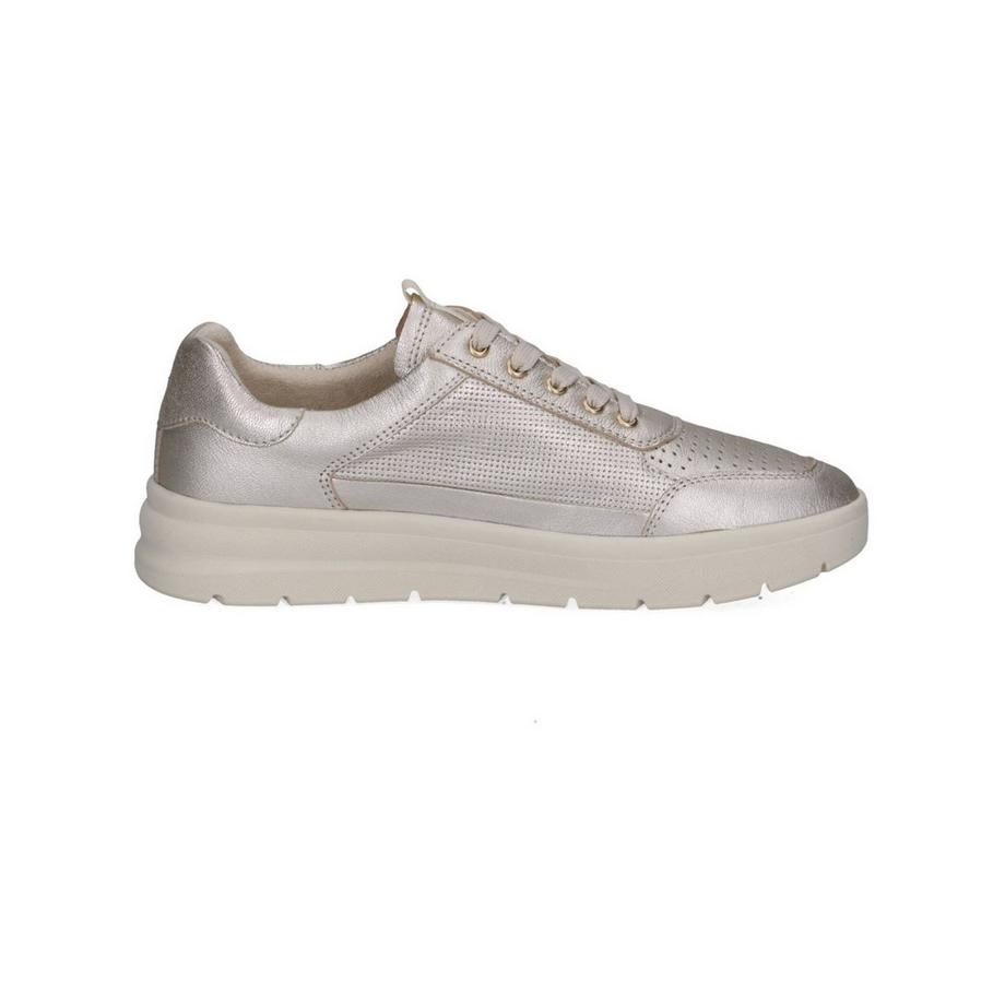 CAPRICE Sneaker Metallica con Cerniera Laterale  