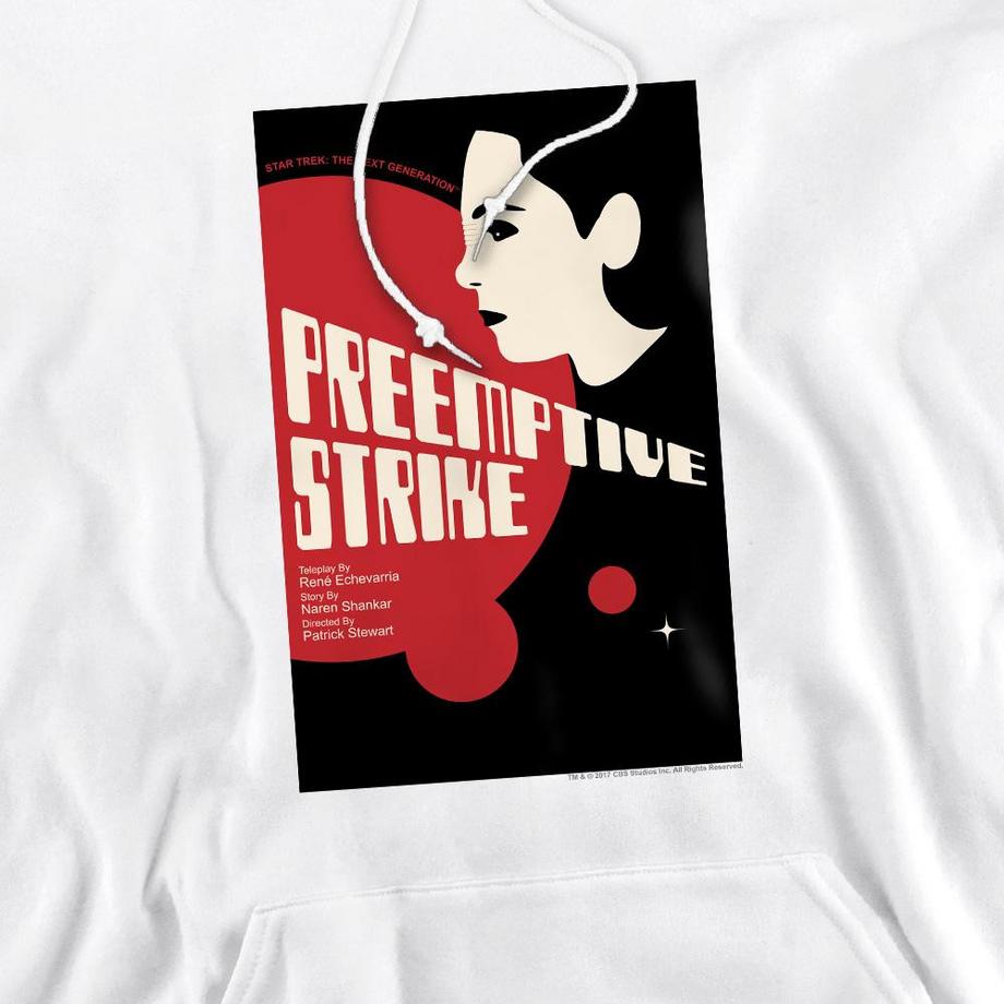 Star Trek The Next Generation Stagione 7 Episodio 24 Felpa con Cappuccio  
