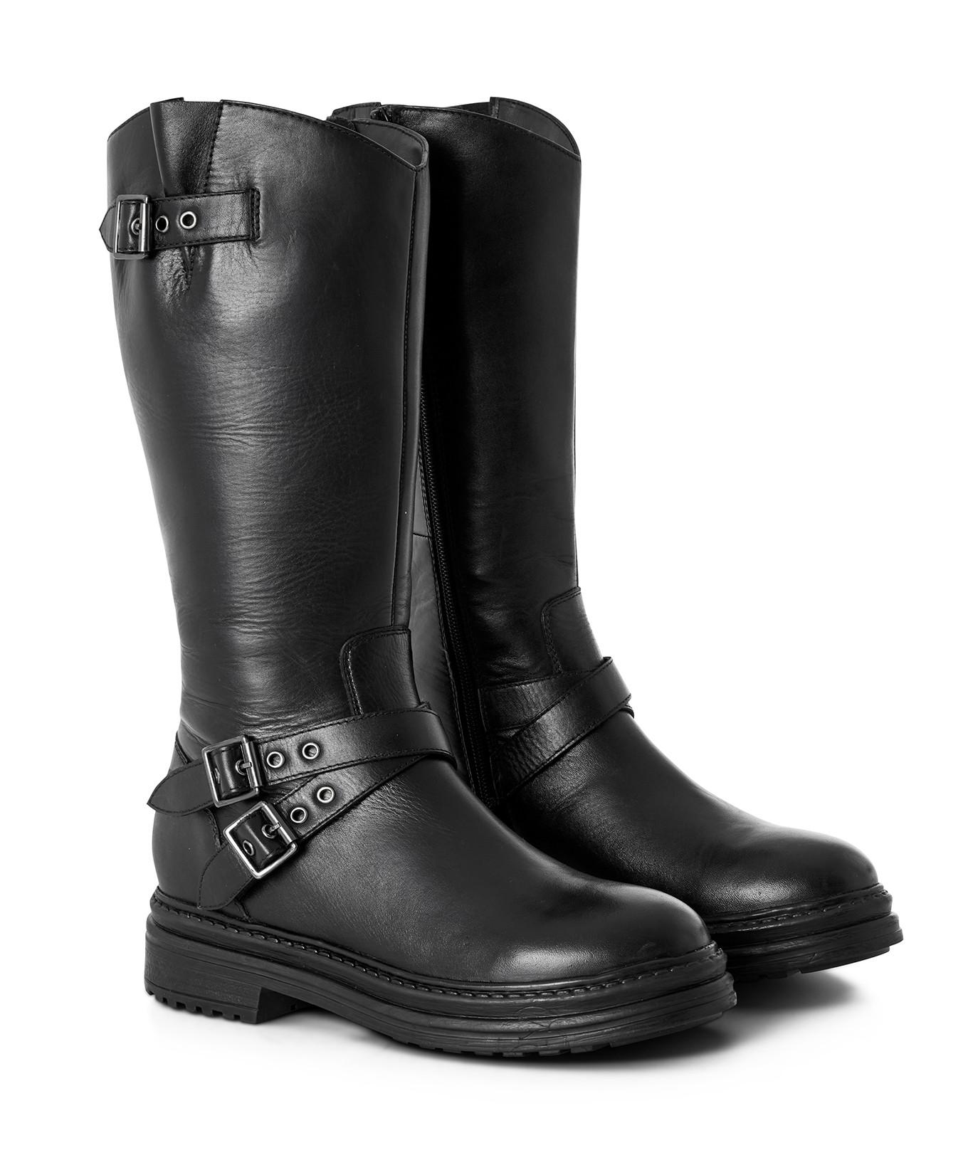 Joe Browns  Botte Moto Cuir Haute et Tendance 