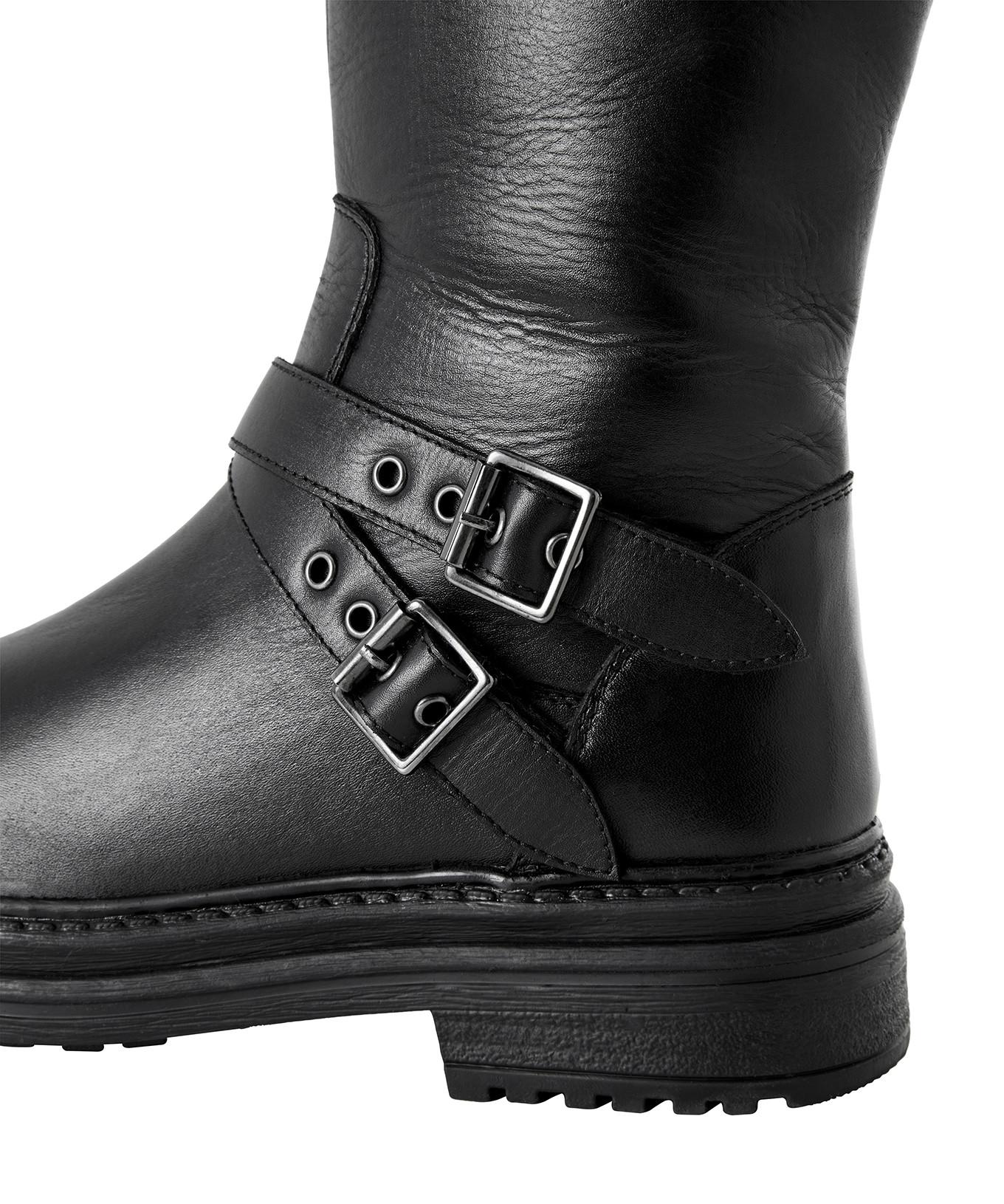 Joe Browns  Botte Moto Cuir Haute et Tendance 