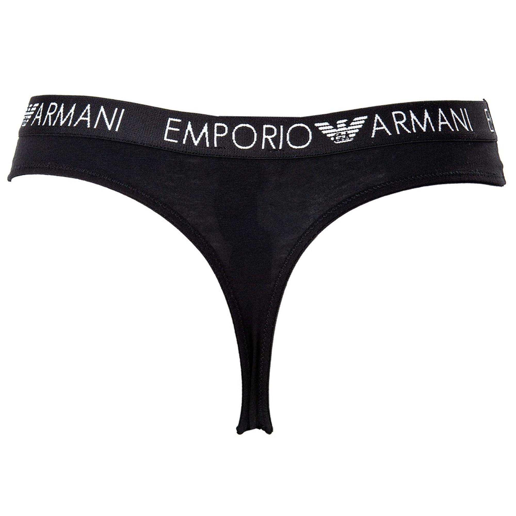 EMPORIO ARMANI  String  2er Pack Figurbetont 