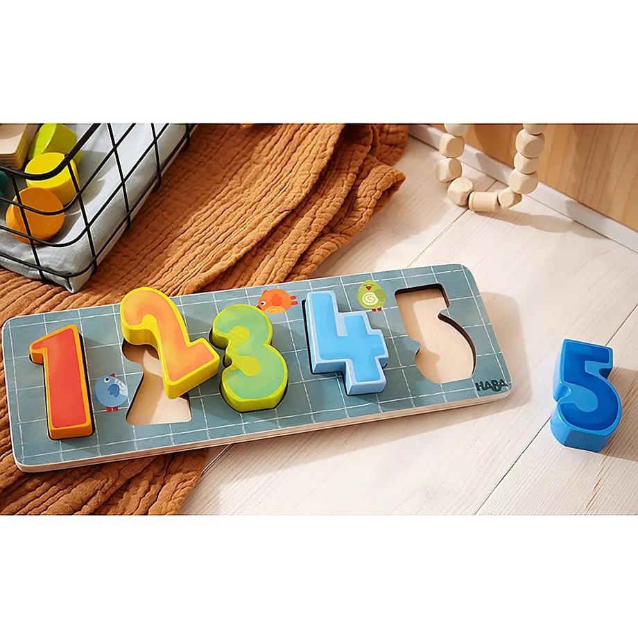 HABA  Holzpuzzle Zähl mal! 