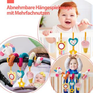 Activity-board  Kinderwagenspielzeug Kinderwagenkette Babyspielzeug Autositzspielzeug Für den Autositz des Babys 