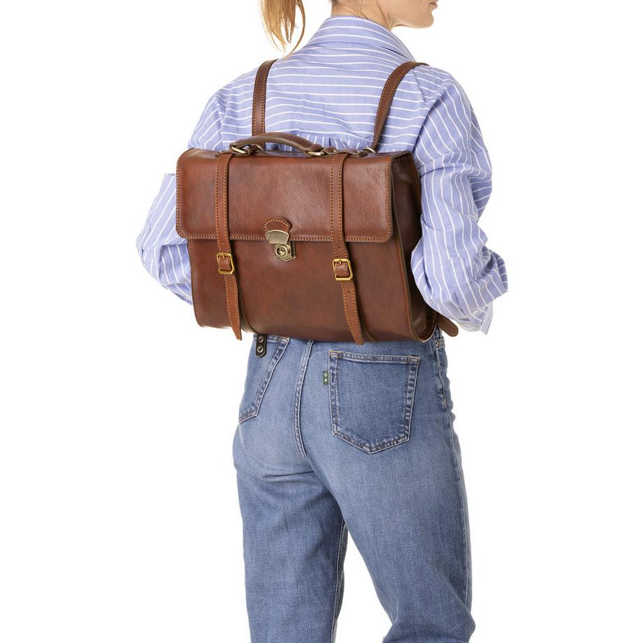 Viola Castellani Leder Rucksack  