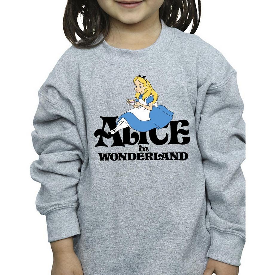Disney  Sweat ALICE IN WONDERLAND TEA DRINKER 