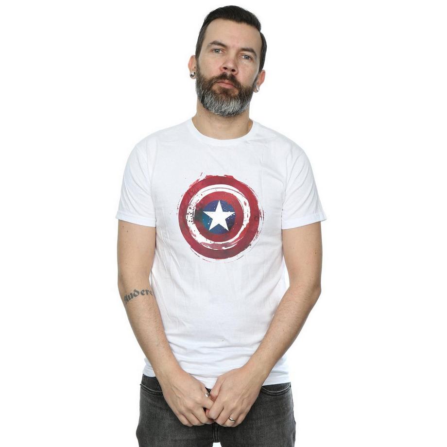 MARVEL Captain America Schild Grafik T-Shirt  